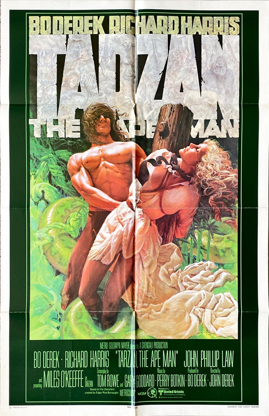 Tarzan the Ape Man (1981) One Sheet Movie Poster - Advance