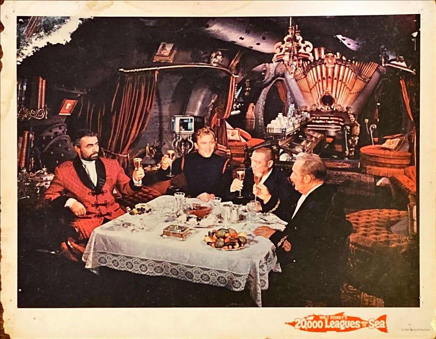 #983 20,000 LEAGUES UNDER THE SEA 3 Lobby Cards R1971 - Disney - PosterCollectors.xyz