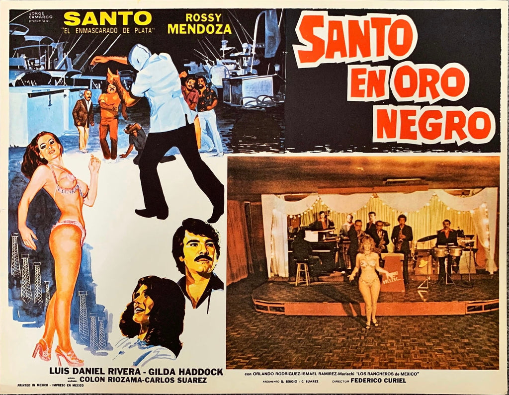 Santo Mexican Wrestling original lobby cards Bundle