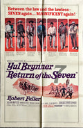 Return of the Seven (1966) One Sheet Movie Poster