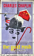 Gold Rush (1925) One Sheet Movie Poster - R'1959, Chaplin
