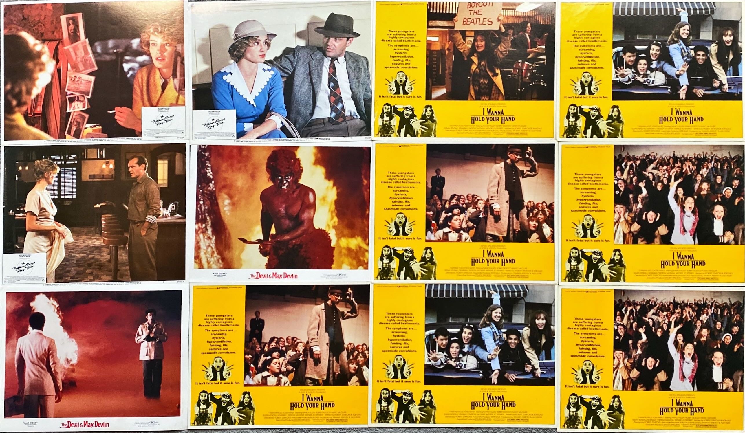 1980s Movie Lobby Cards Bundle (1980) 31x Lobby Cards - Bundle