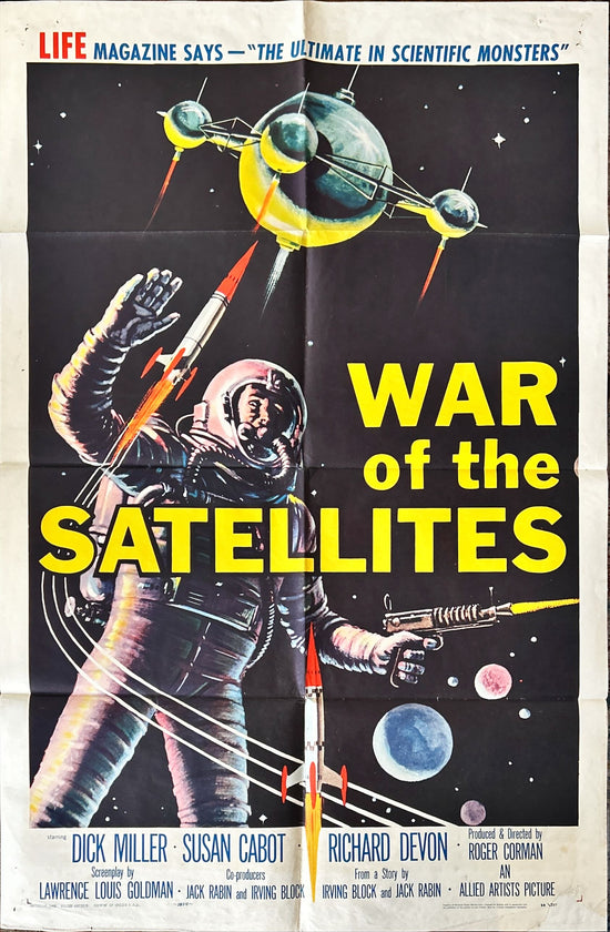 War of the Satellites (1958) One Sheet Movie Poster