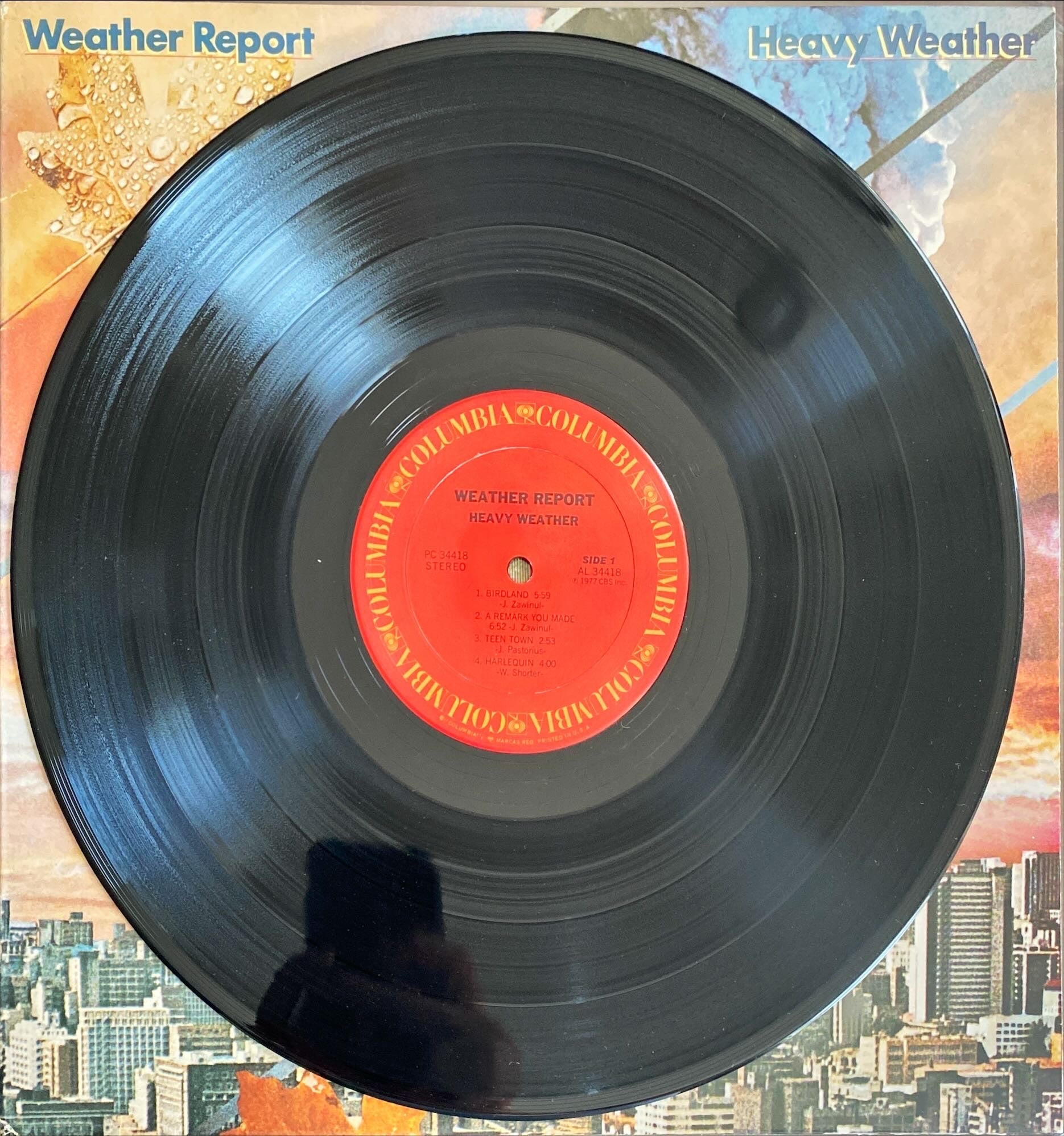 Weather Report - Heavy Weather Jazz Fusion Vinyl/LP #R27