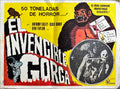 #1544 MIGHTY GORGA Mexican Lobby Card 1969 - giant ape creature