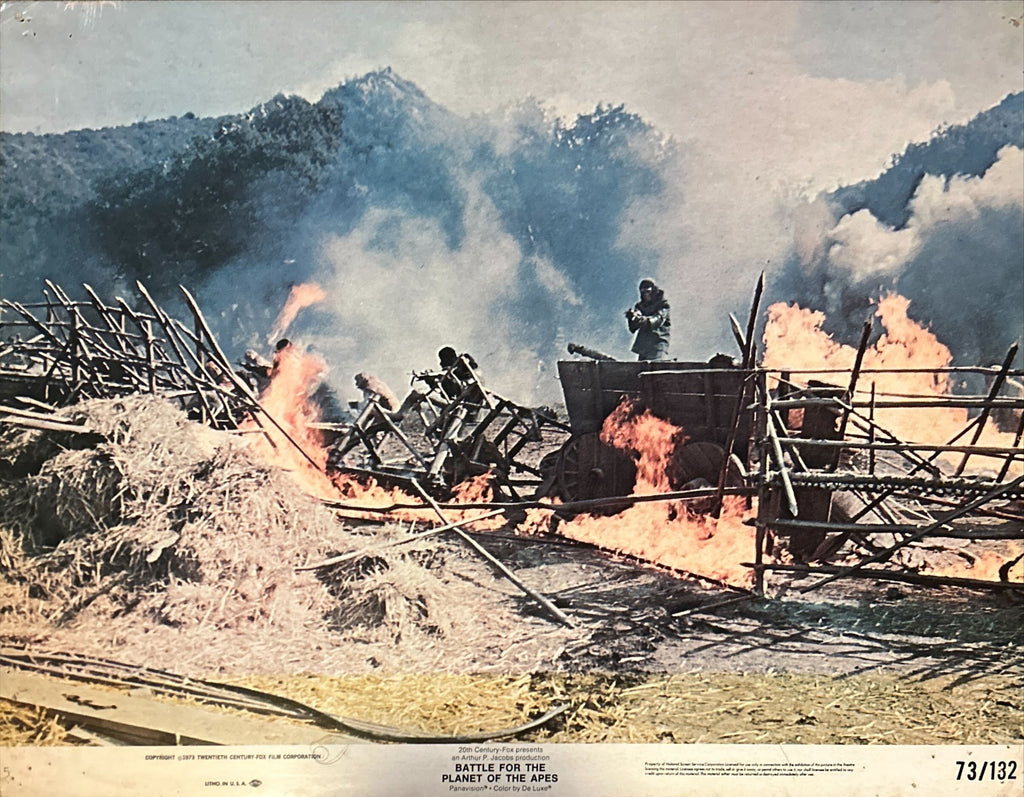 Battle for the Planet of the Apes (1973) 6x Lobby Cards - 11x14 stills