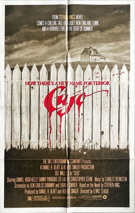 Cujo (1983) One Sheet Movie Poster - Stephen King