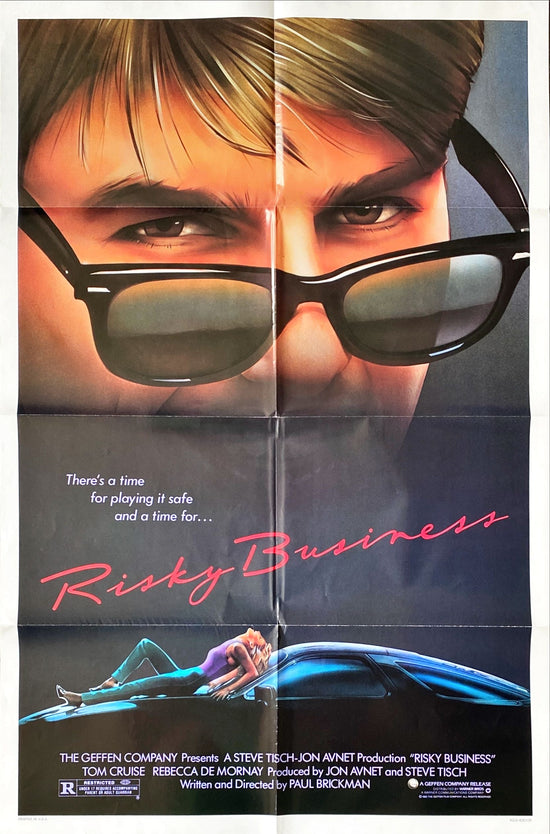 Risky Business (1983) One Sheet Movie Poster - Struzan