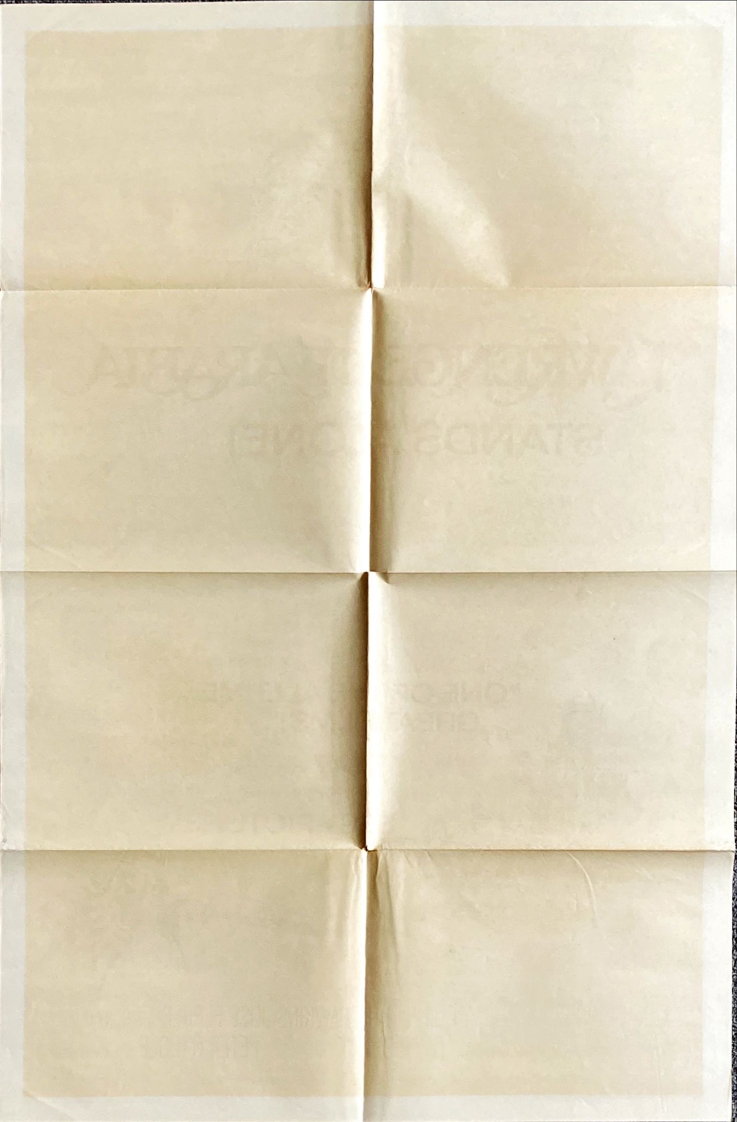 1180 LAWRENCE OF ARABIA 1sh R1971 David Lean classic starring Peter O'Toole, Best Picture!