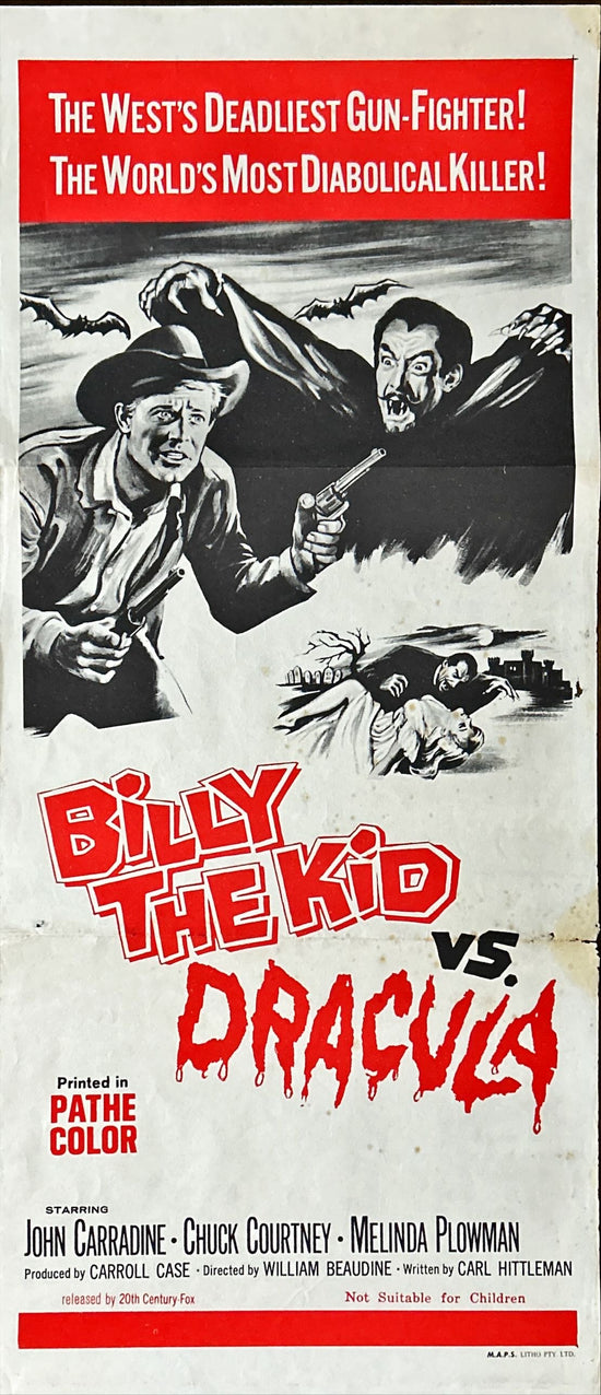 Billy the Kid vs Dracula (1965)  - Insert