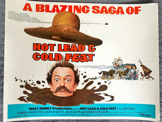 Disney’s hot lead and cold feet half sheet movie poster