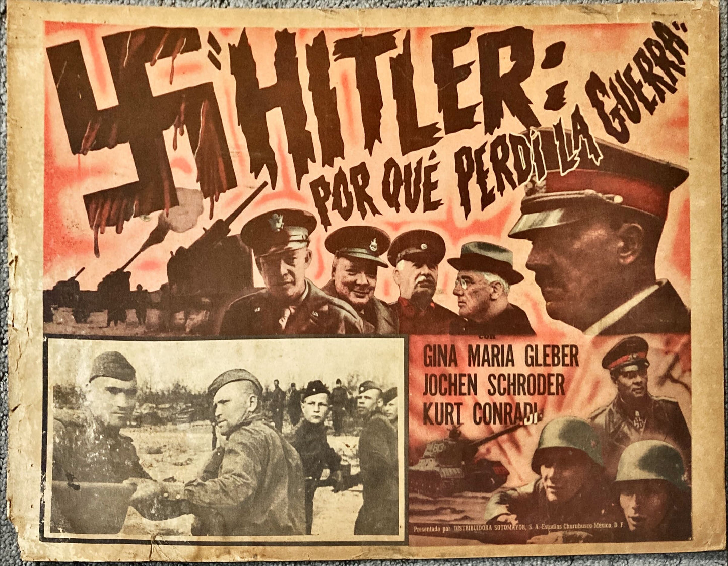 Er Ging An Meiner Seite (1965) Lobby Card - MX