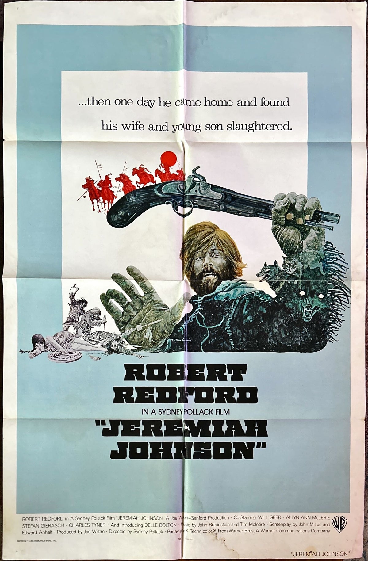 Jeremiah Johnson (1972) One Sheet Movie Poster - INTL
