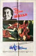 Satanic Rites of Dracula (1974) One Sheet Movie Poster - Christopher Lee