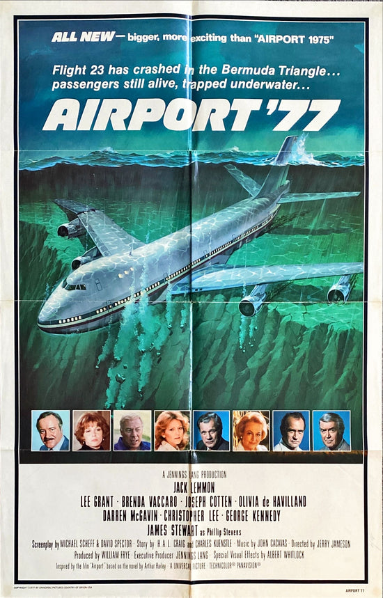 Airport 77 (1977) One Sheet Movie Poster