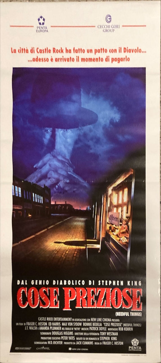 Needful Things (1993) Locandine Movie Poster ITAL, Stephen King