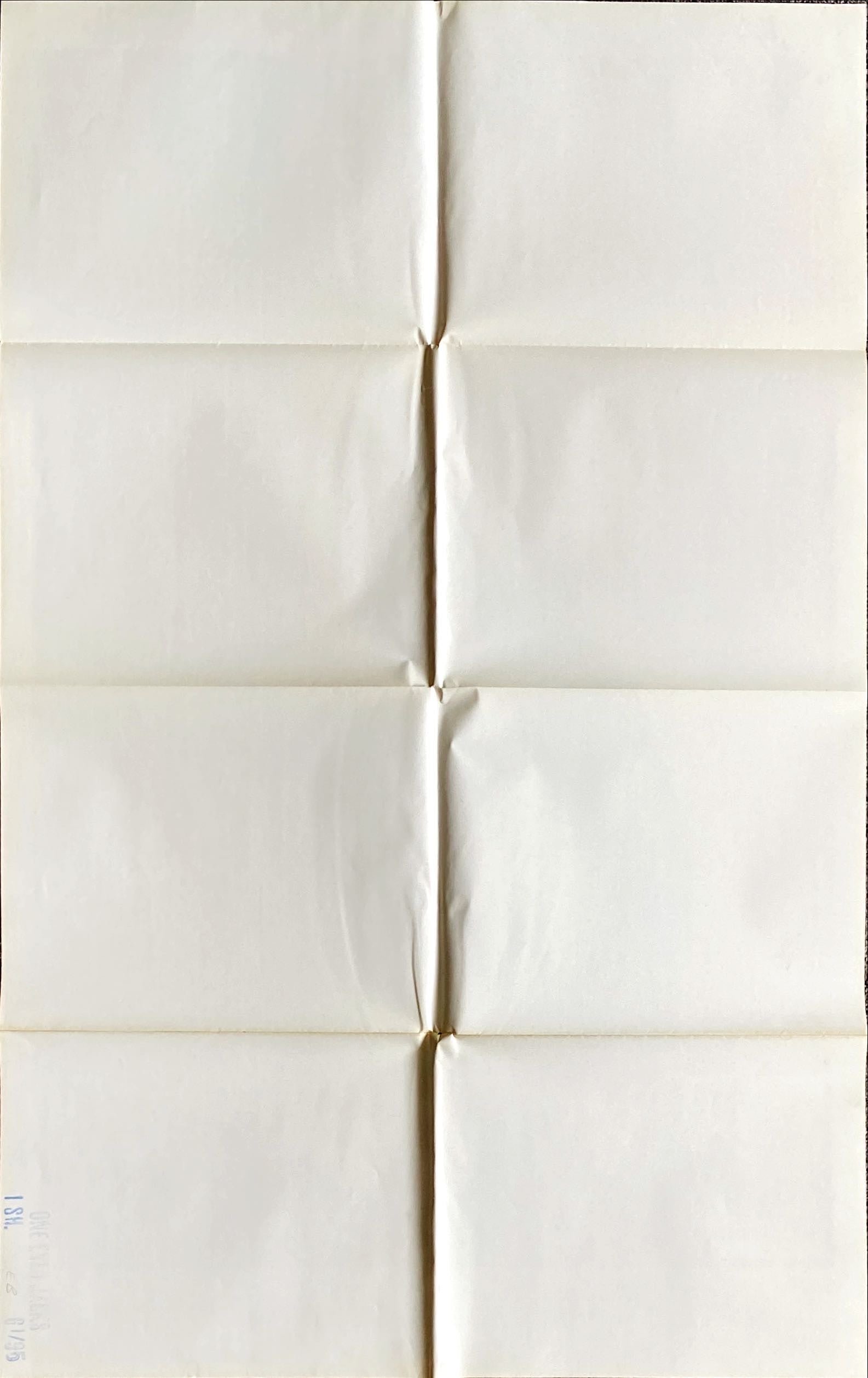 One Eyed Jacks,  1sh R1966 cool different art -Marlon Brando