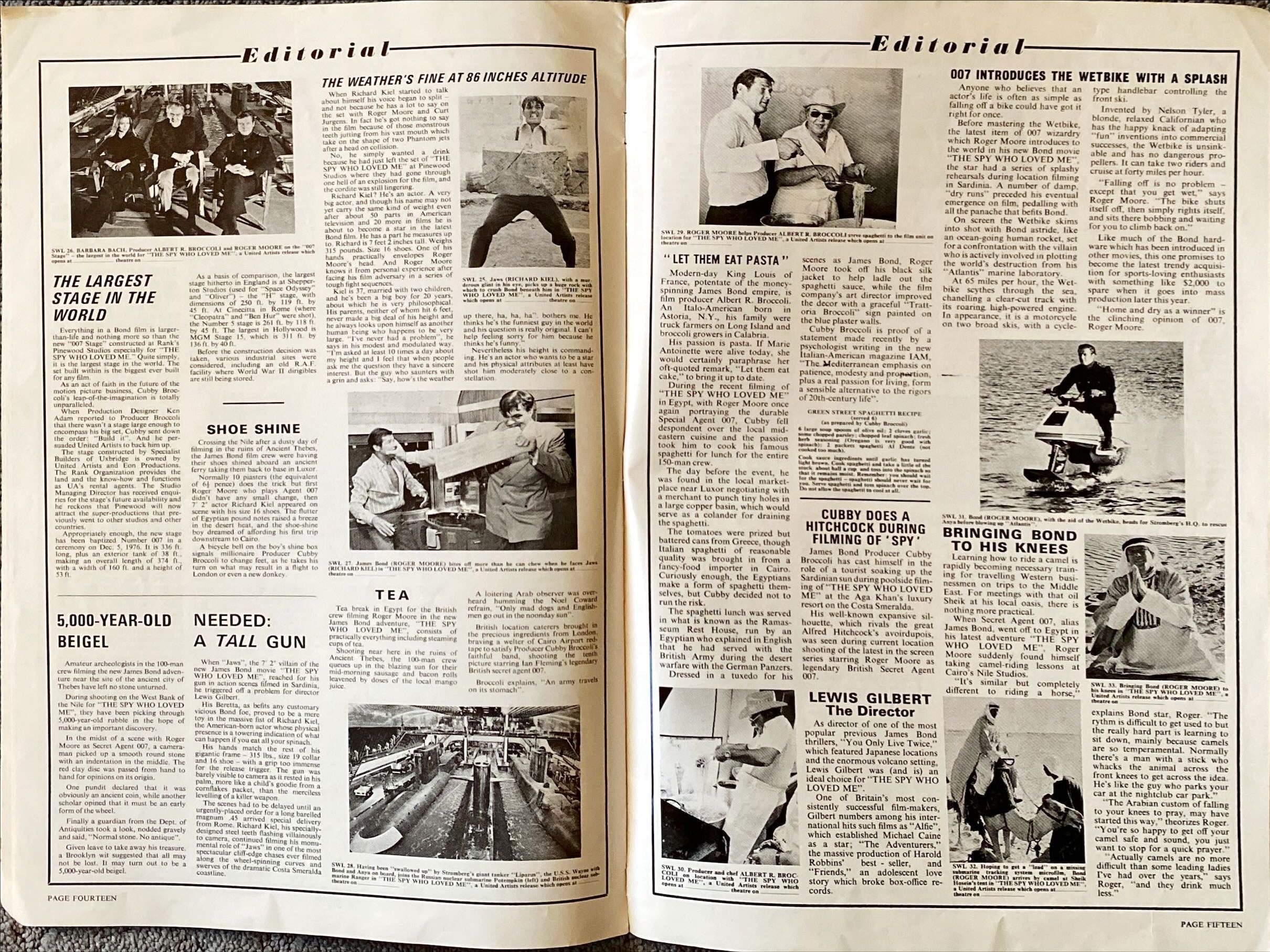 #1157 SPY WHO LOVED ME pressbook 1977