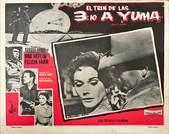 3:10 to Yuma Mexican Lobby card