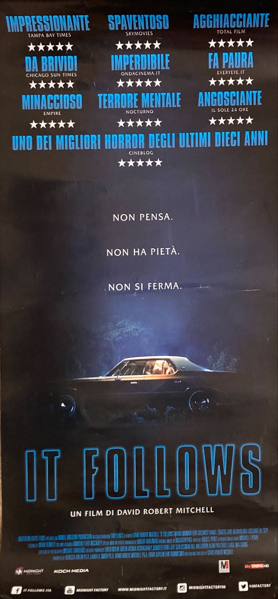 It Follows (2014) Locandina Movie Poster ITAL