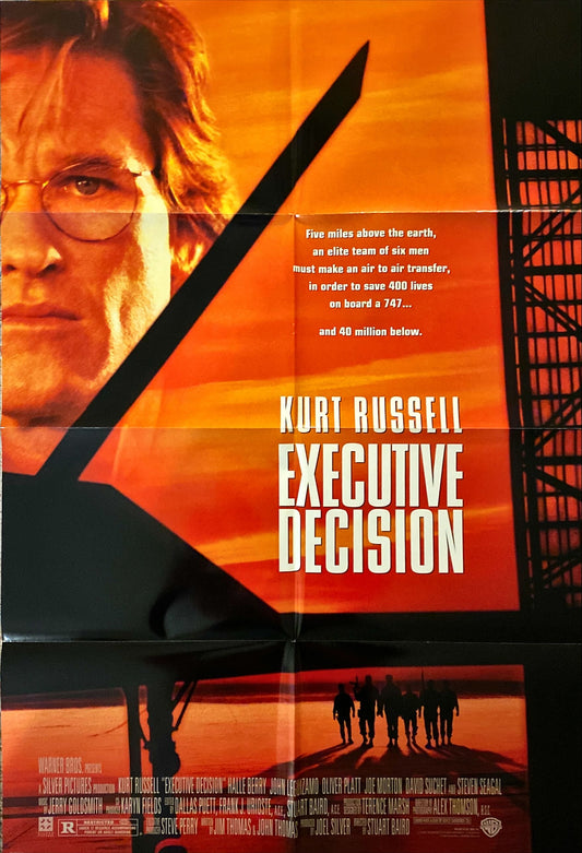 Executive Decision, 1sh '96 Kurt Russell, Halle Berry