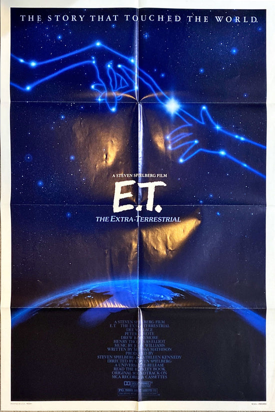 E.T. The Extraterrestrial (1982) One Sheet Movie Poster - Spielberg