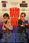 The Hard Way,  one-sheet movie poster '91  Michael J. Fox  James Woods