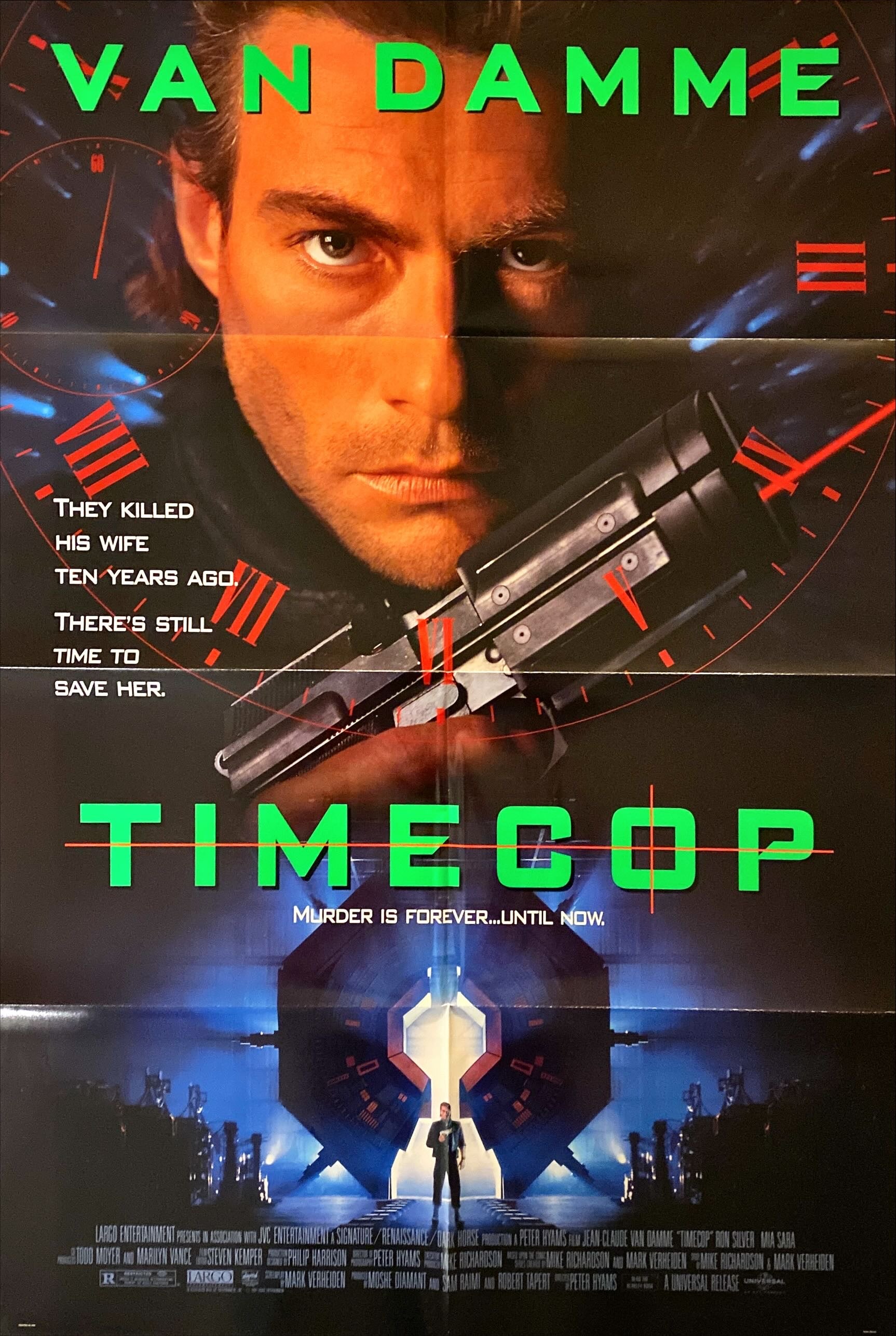 Timecop, 1sh '94 Jean-Claude Van Damme