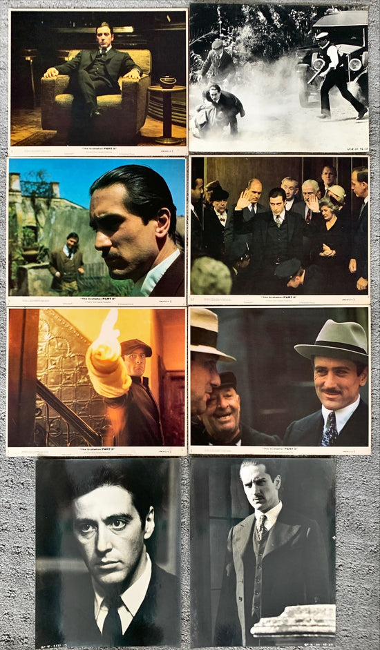 The Godfather Part II (1974) 8x10 Movie Stills x8