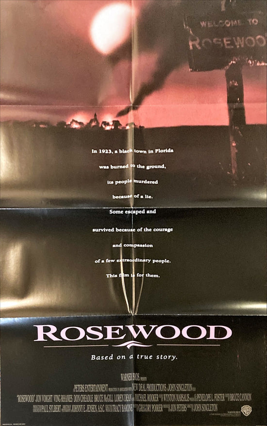 Rosewood,  advance DS 1sh 1997 Jon Voight