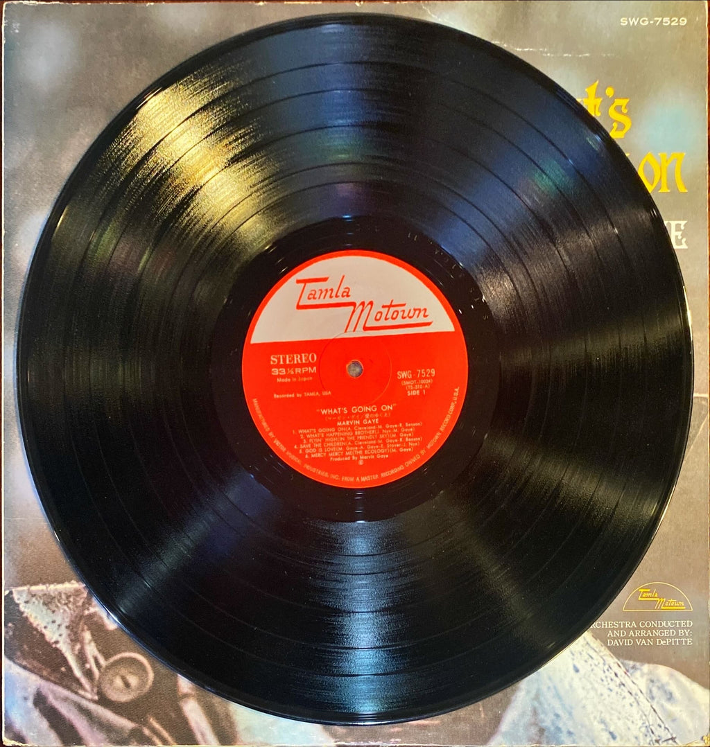 Marvin Gaye - What's Going On (1971) Vinyl Record / LP - JAP - 1st Pressing