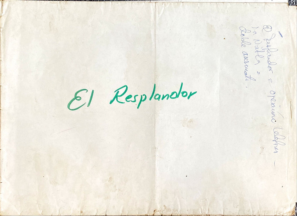 #935 SHINING Argentinean movie poster '80 Stephen King & Stanley Kubrick horror masterpiece!