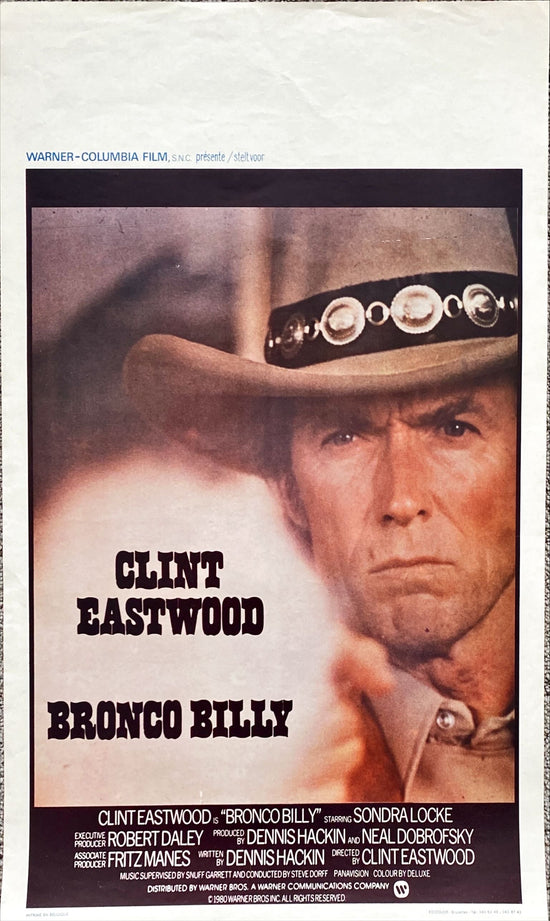 Bronco Billy, Belgian 1980 -Clint Eastwood