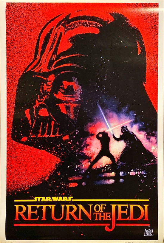 Return of the Jedi (1983) One Sheet Movie Poster - Advance