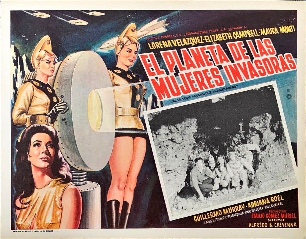 (303) 2 Planeta de las mujeres invasoras Mexican lobby card
