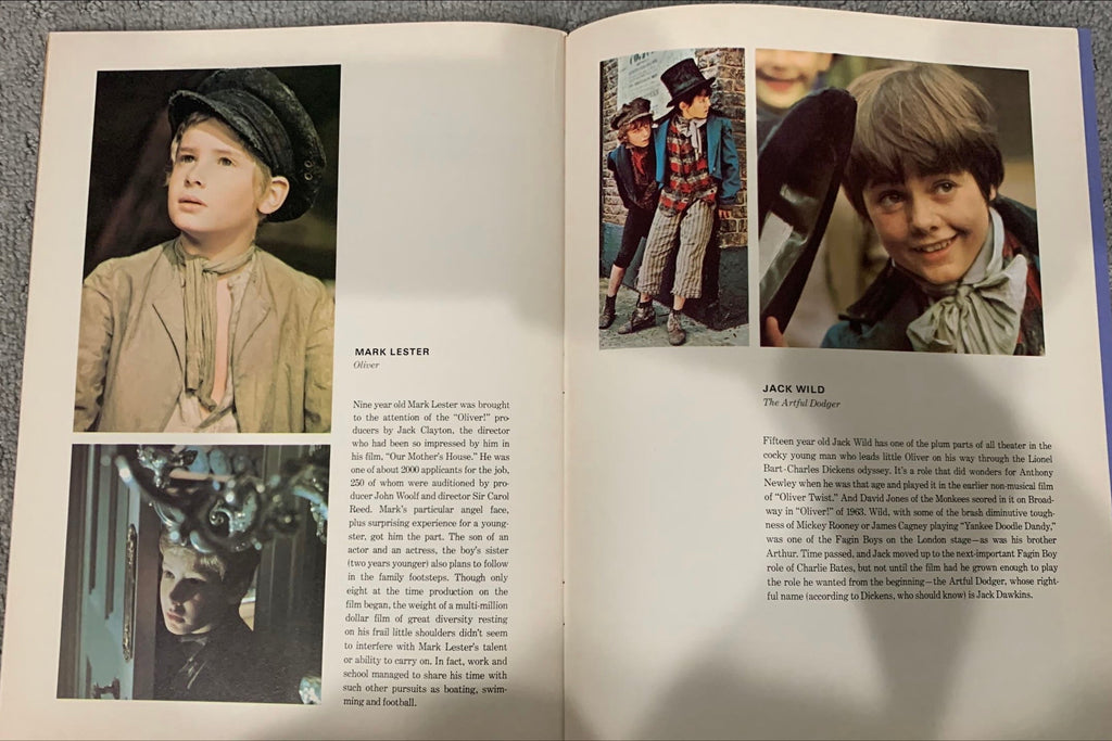 Oliver!, movie souvenir book