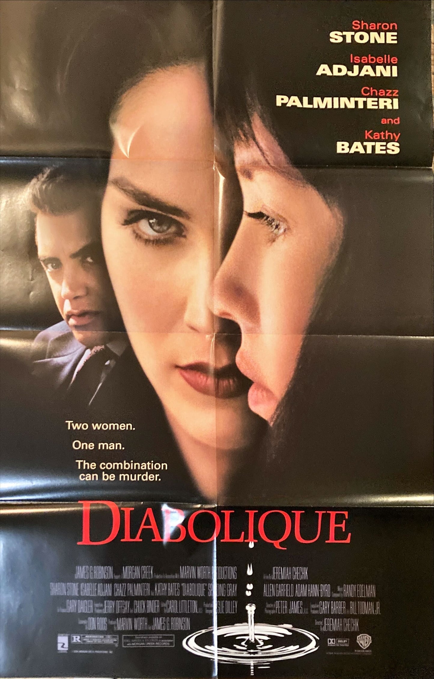 Diabolique,  DS 1sh '96 Sharon Stone & Isabelle Adjani