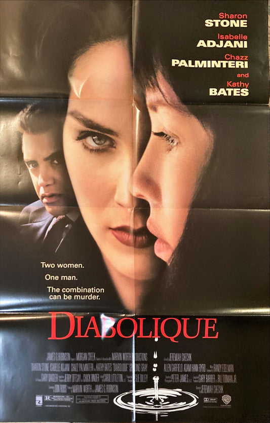 Diabolique,  DS 1sh '96 Sharon Stone & Isabelle Adjani