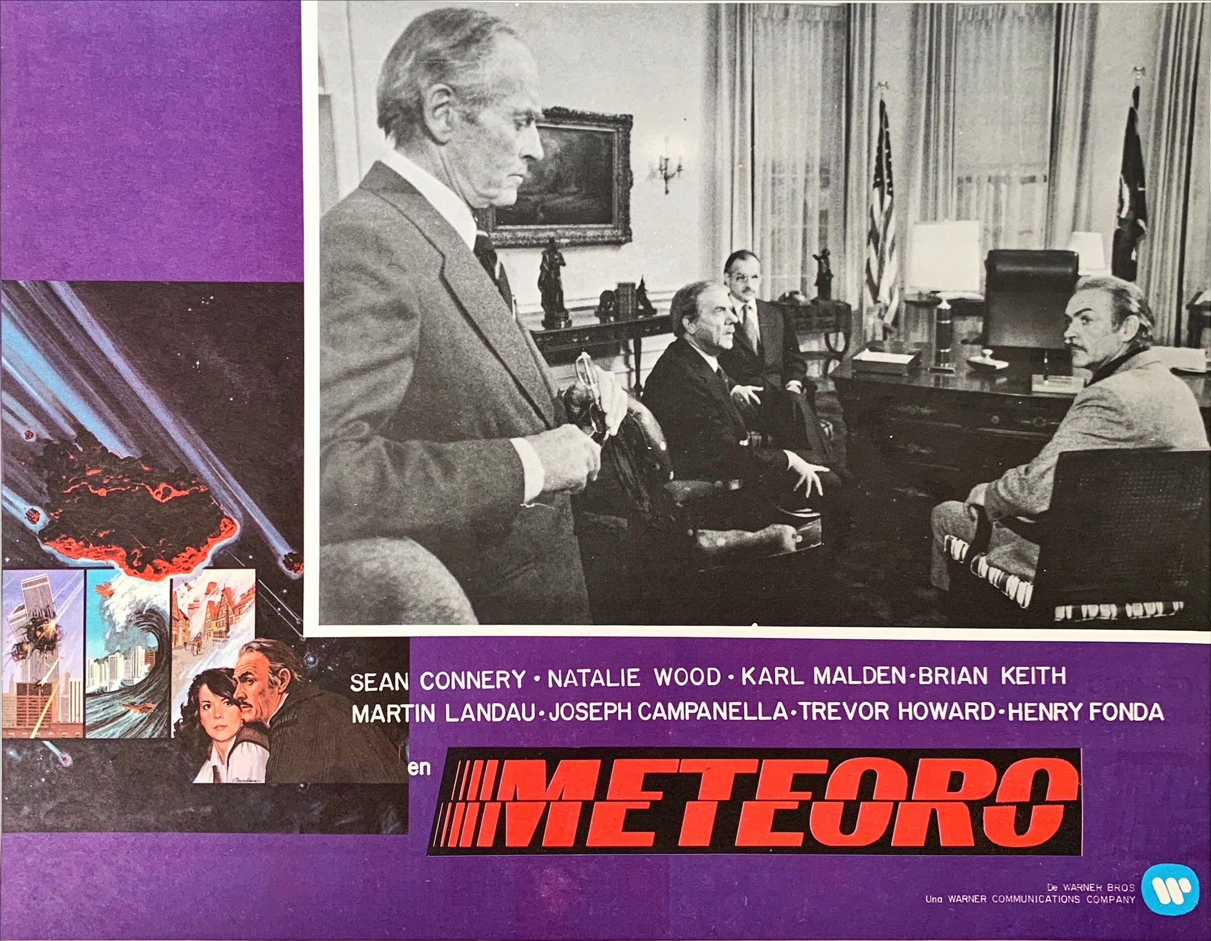 Meteor, Mexican lobby card