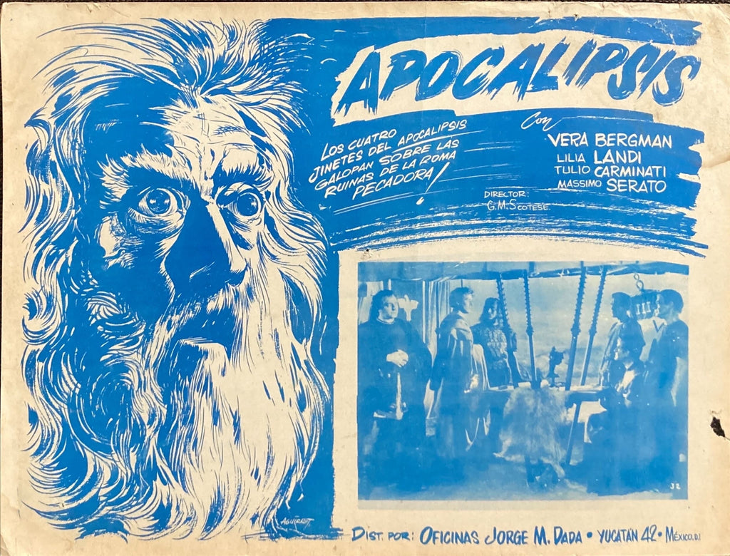 L'apocalisse Mexican Lobby Card 1947