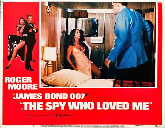 Spy Who Loved Me (1977) 3x Lobby Cards - James Bond