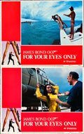For Your Eyes Only (1981) 3x Lobby Cards - James Bond