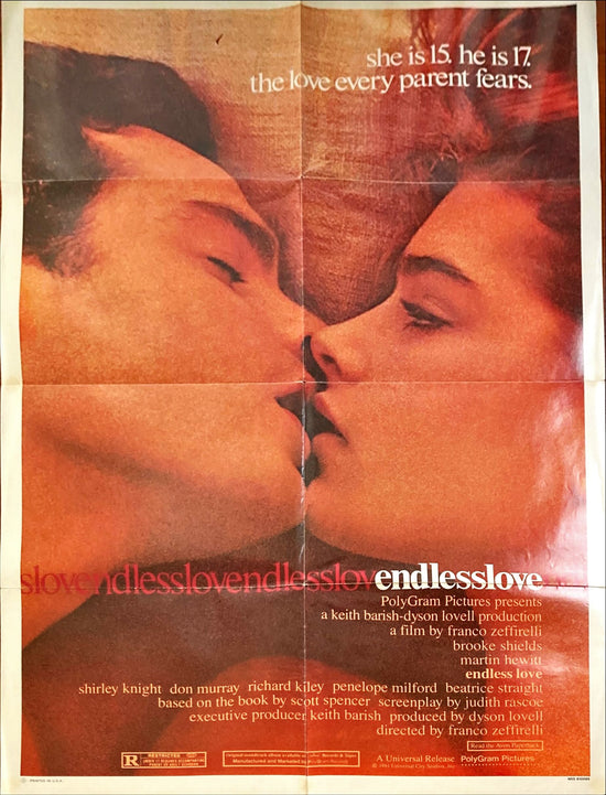 Endless Love, 1sh 1981 - Brooke Shields