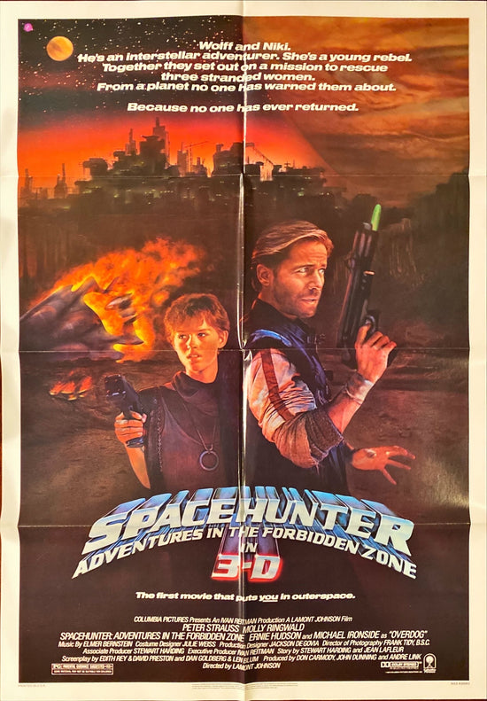 Spacehunter: Adventures in the Forbidden Zone, 1sh 1983 -Molly Ringwald