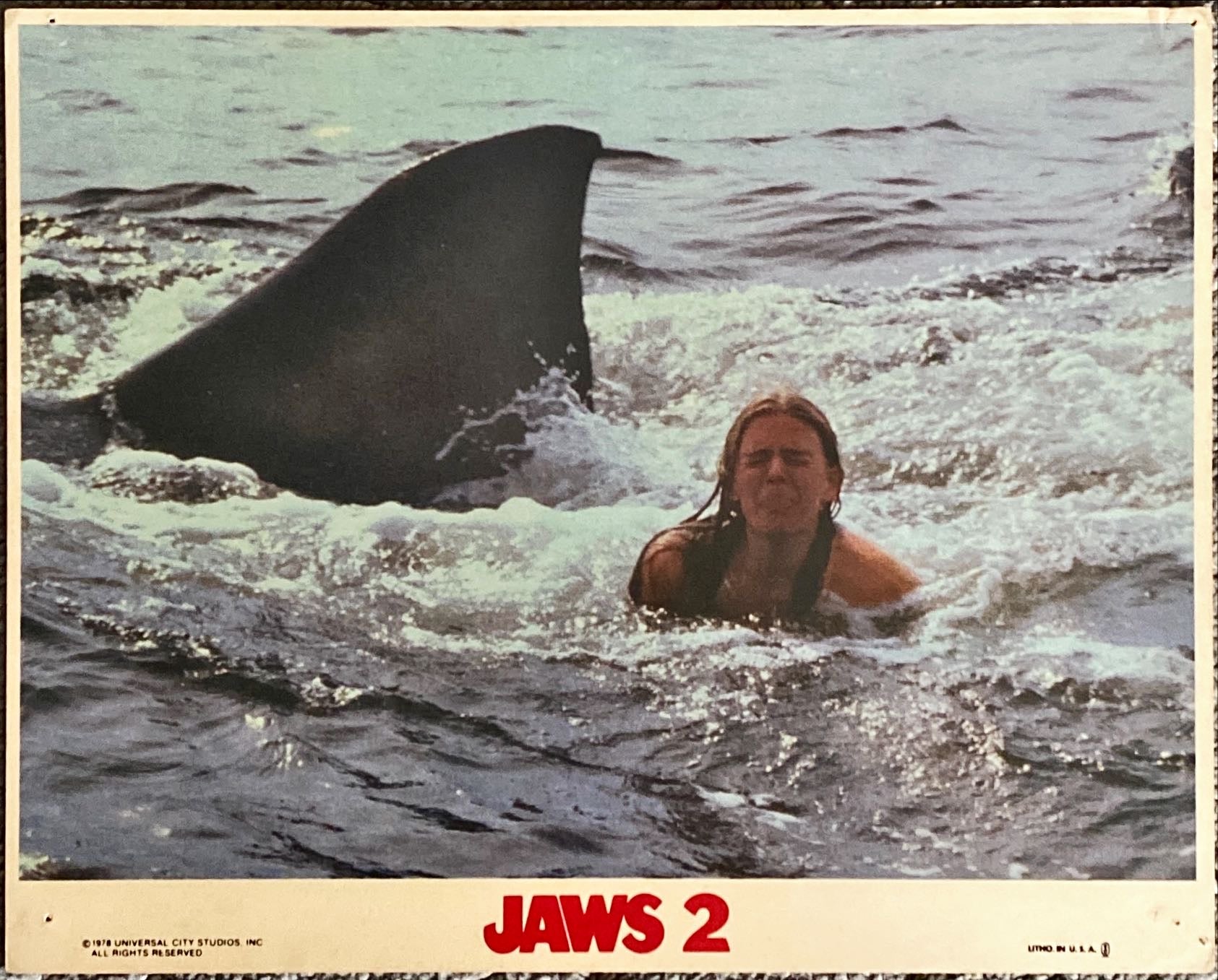 Jaws (1978) Original Mini Lobby Cards