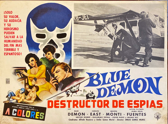 Blue Demon Destructor de EspIas,  Mexico LCs 1968