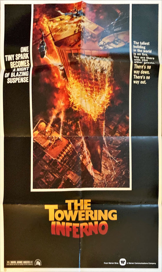 Towering Inferno (1974)  - Commercial Poster, 24x36