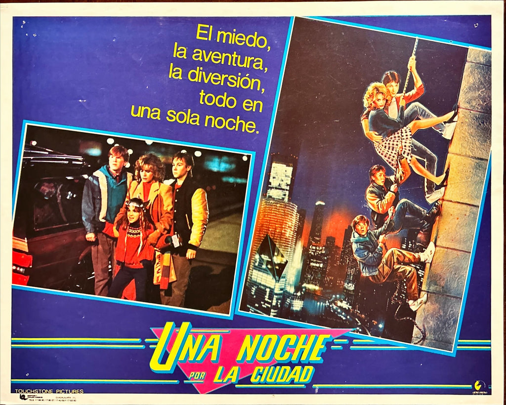 Adventures in Babysitting (1987) Original Mexican Lobby Cards X4