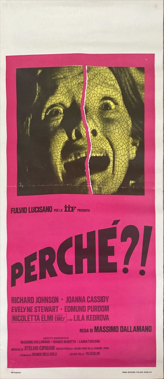 Night Child (1975) Original Locandina Movie Poster - ITA