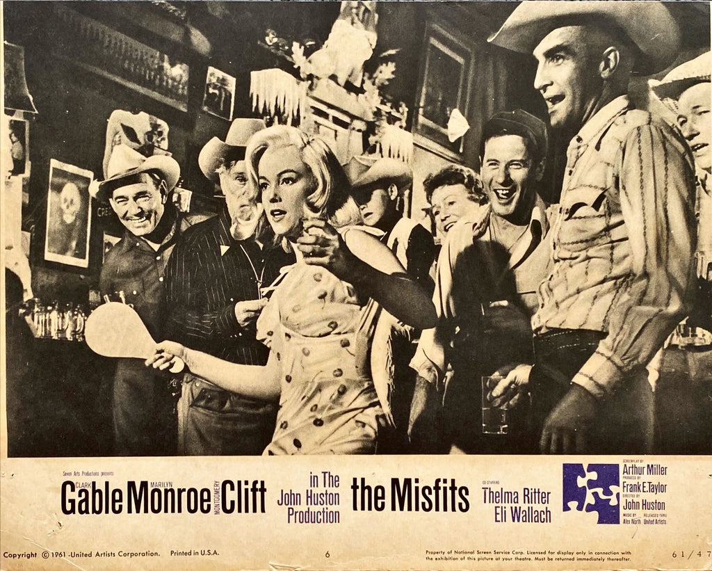Misfits (1961) 3x Lobby Cards
